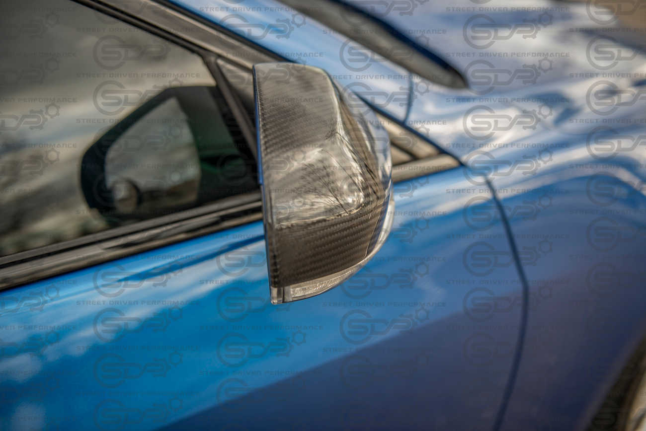 2013-2019 Cadillac ATS / ATS-V Sedan & 2020+ CT4 / CT4-V | GM Factory Style CARBON FIBER Side Mirror Cap Covers